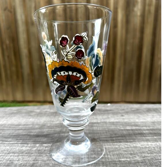 Noble Excellence Napa Valley Collection Hand Painted 22 oz Water/Ice Tea Goblet - Picture 2 of 5